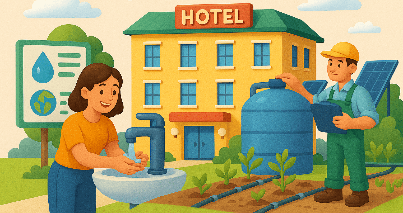 Plan de gestión sostenible del agua en un hotel PLAN DE GESTIÓN SOSTENIBLE DEL AGUA EN HOTELES | GUÍA 2025
