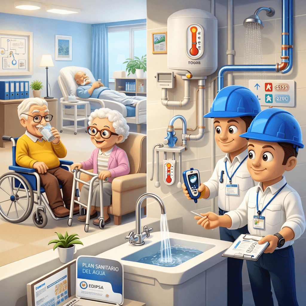 plan sanitario del agua en residencias geriátricas