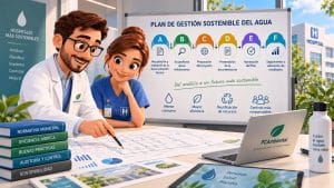 Así se elabora un Plan de Gestión Sostenible del Agua en un hospital: seis fases para cumplir con la normativa municipal